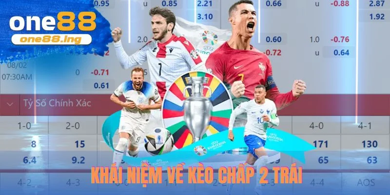 Tìm hiểu khái niệm về kèo chấp 2 trái là gì?