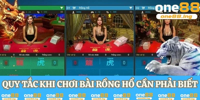 Quy tắc khi chơi bài rồng hổ cần phải biết