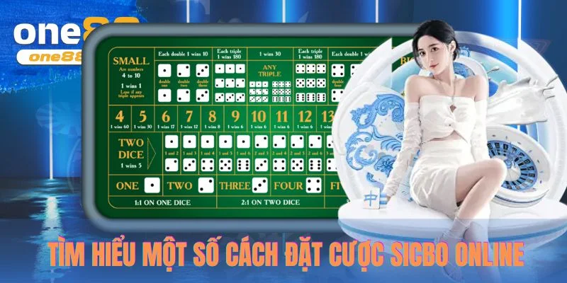 Tìm hiểu một số cách đặt cược sicbo online